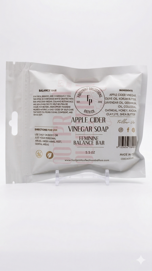 Pre-order apple cider vinegar feminine soap bar